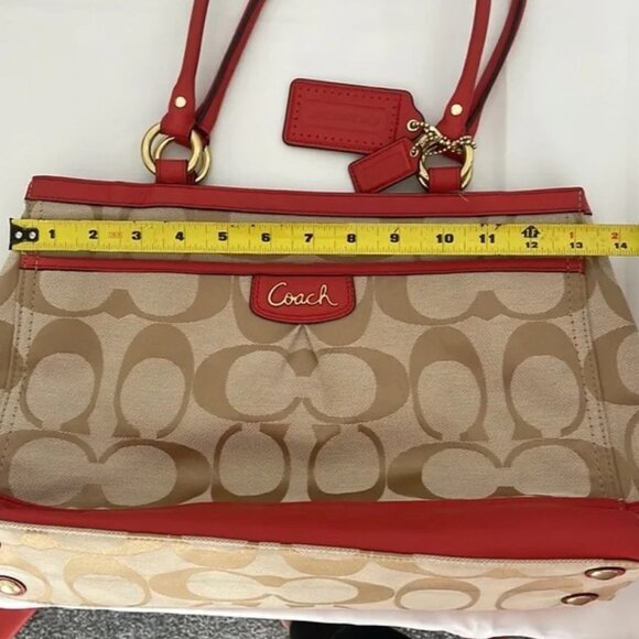 Coach - Signature Carryall Handbag - Picture 11 of 16